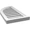 Ekena Millwork Quarter Round Top Left Surface Mount PVC Gable Vent w/ 2"W x 2"P Brickmould Sill Frame, 14"W x 28"H GVPQL14X2803SF - alternate 5